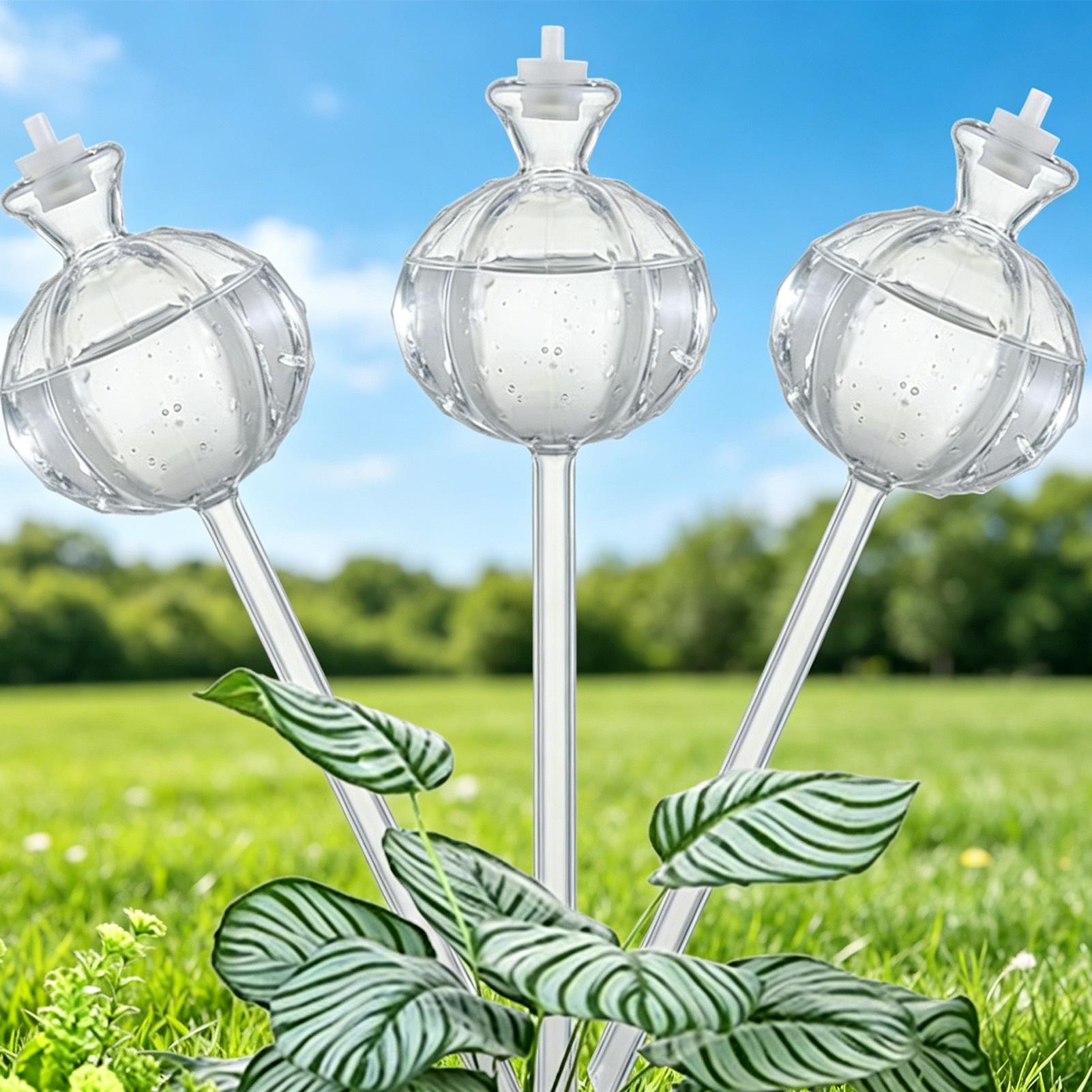 Plant Watering Globe - Zelfwatergevende globes, 3 stuks, langzaam vrijkomende,