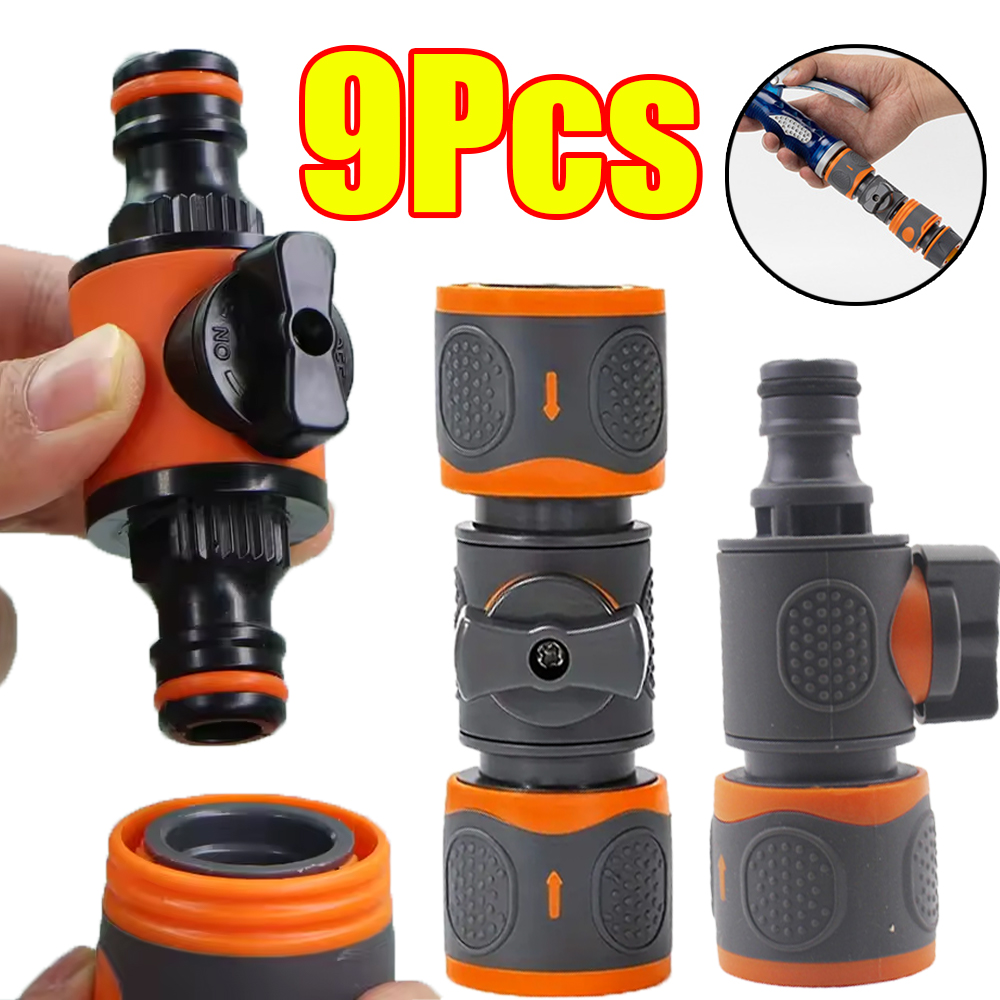 Smart Garden Tap - 1-9 stuks tuinslang snelkoppeling adapters kraan