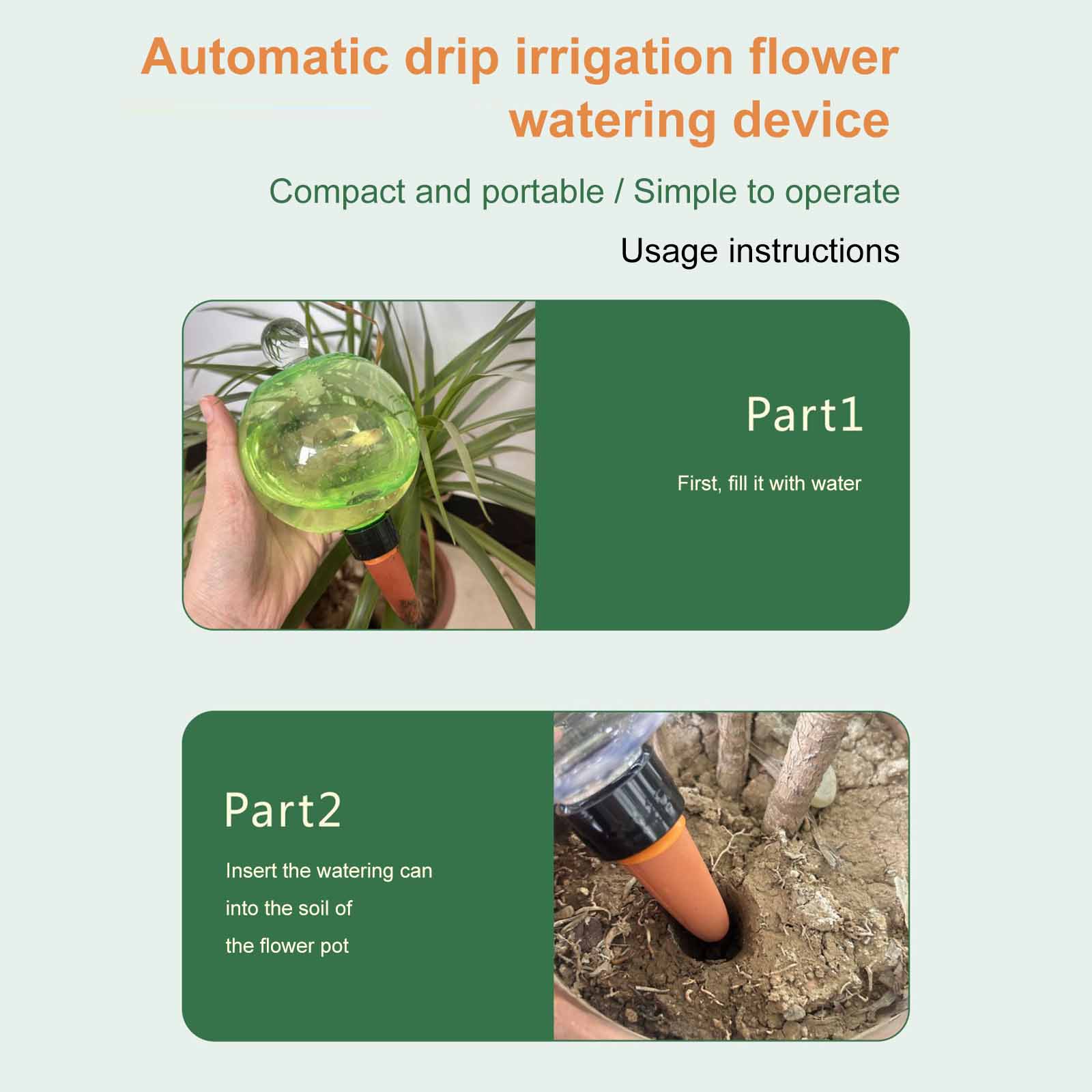 Plant Watering Globe - Zelfwatergevende globes 500ML Automatische plantenbewateringsglobes Automatische