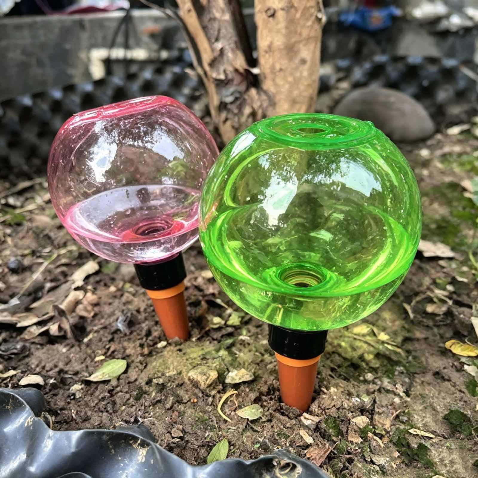 Plant Watering Globe - 1/4 stuks automatische plantenbewateringsballonnen, 500ml transparante