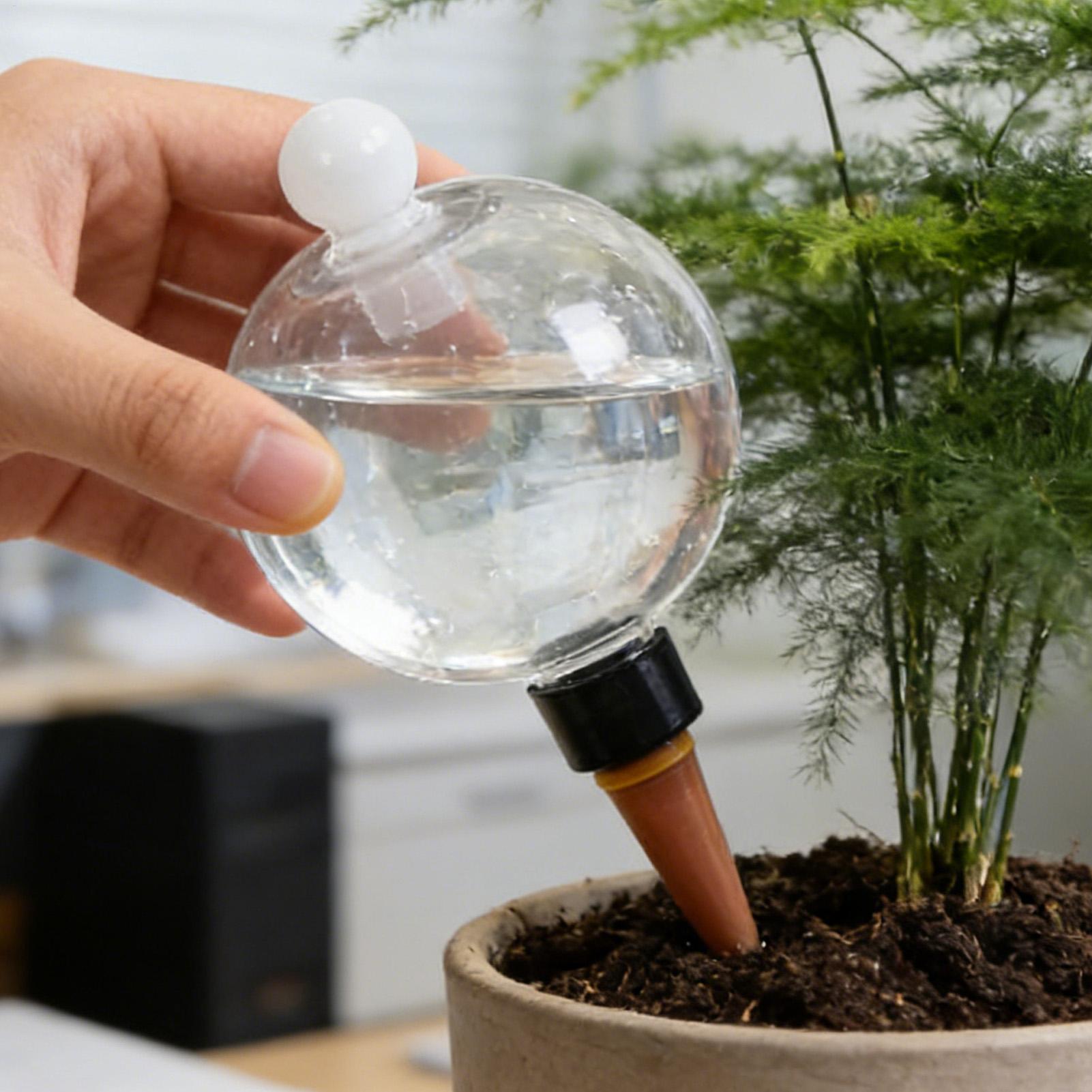 Plant Watering Globe - 4 Stuks Plastic Automatische Plantenbewateringsballonnen 500ml