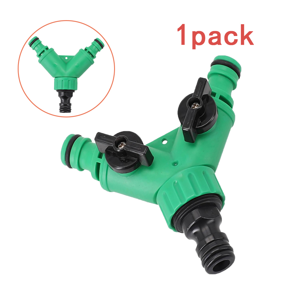 Smart Garden Tap - 2-weg tuinslangsplitter Y-connector - snelkoppelingsklep met