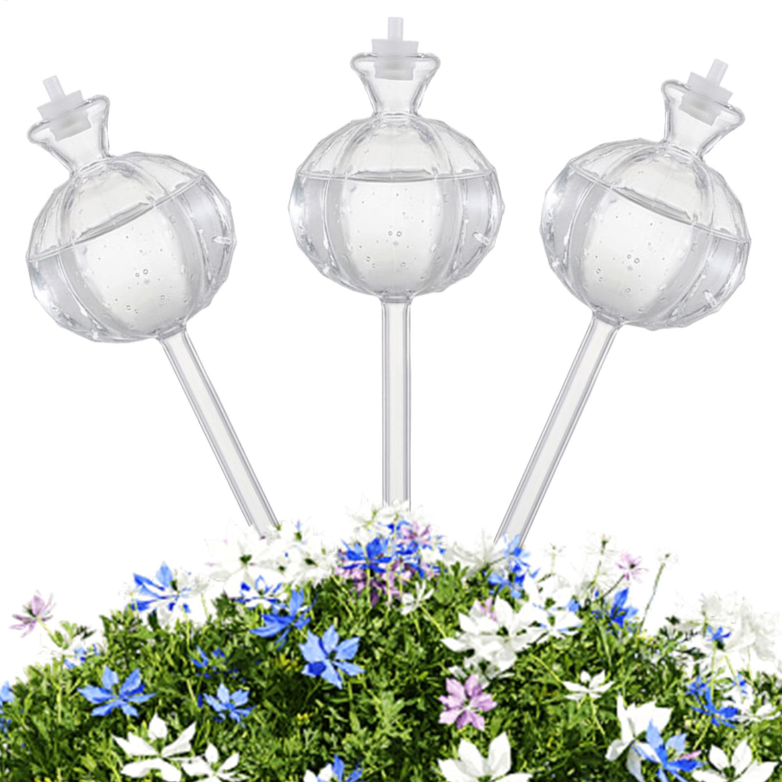Plant Watering Globe - Plantenbewateringsbollen 3 stuks druppelirrigatie langzaam loslatende