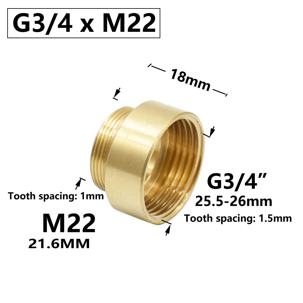 Zilver 1/2 M20 M22 M24 Schroef - Smart Garden Tap recensie en prijs