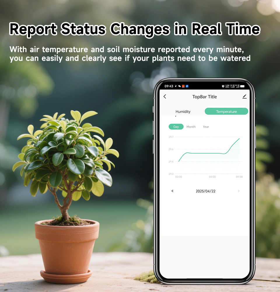 Slimme bodemtestersensor, Zigb - Smart Garden Moisture Sensor recensie en prijs