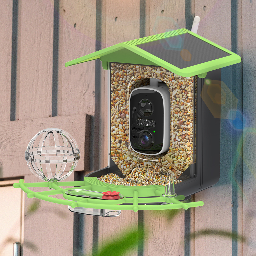 Vogelvoeder met AI-identificat - Smart Bird Feeder Camera recensie en prijs