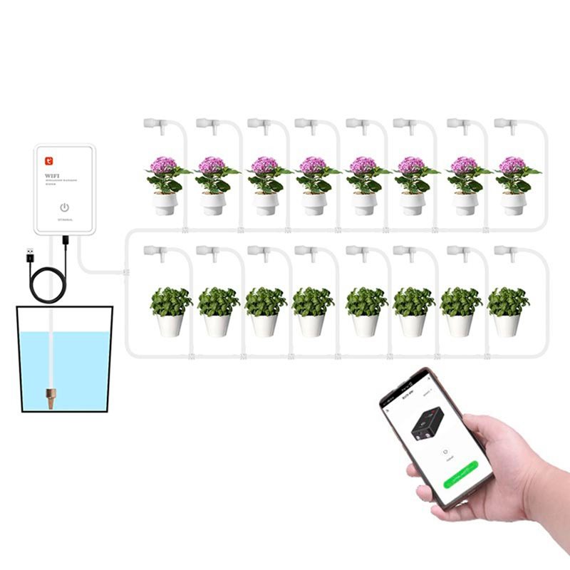 Automatisch druppelirrigatiesy - Smart Garden Is recensie en prijs