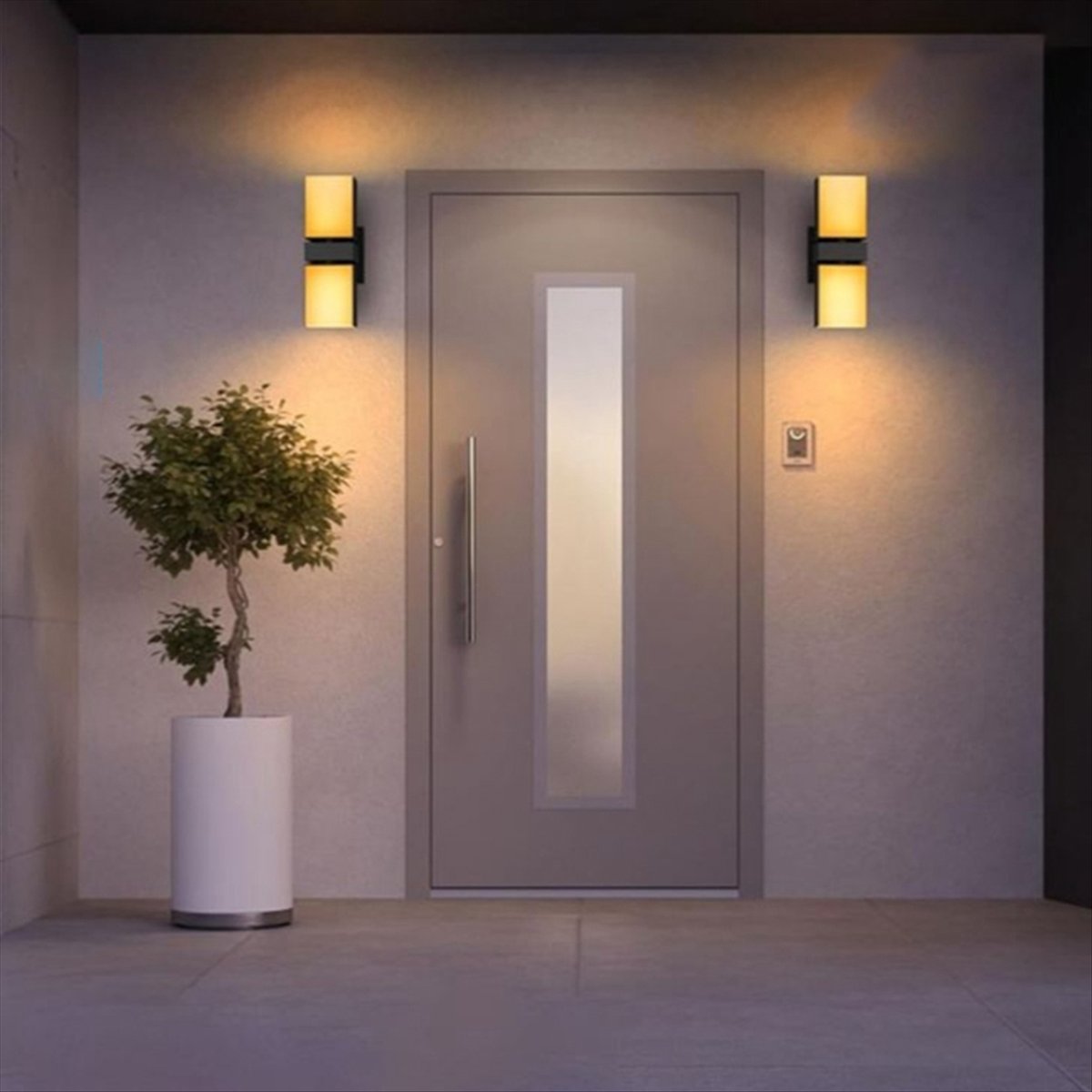 AA19 LED Wandlamp Dubbele Kop  - Smart Garden Fence & Balcony Hanging Planter recensie en prijs
