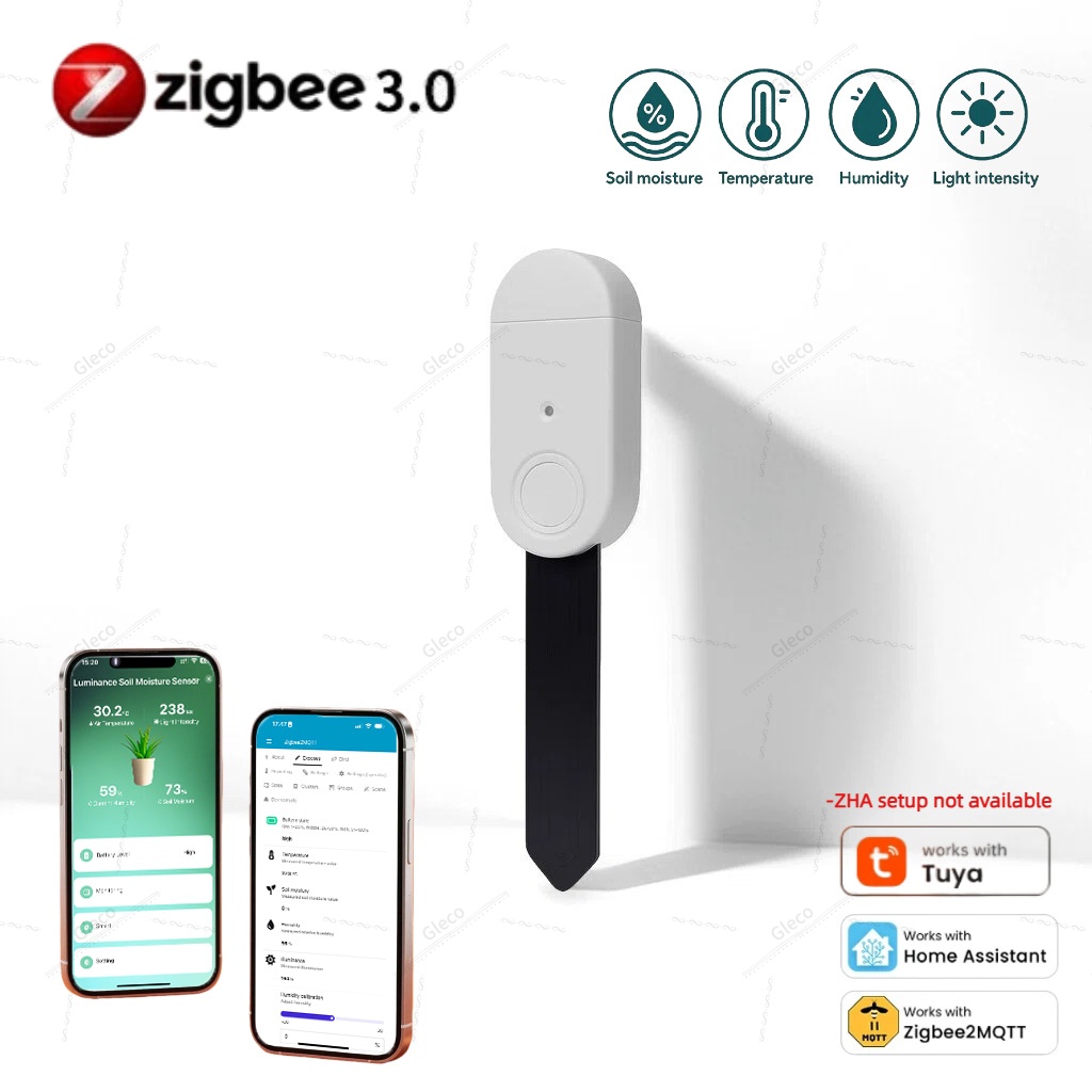 4in1 Zigbee Bodemvocht Tempera - Smart Garden Moisture Sensor recensie en prijs