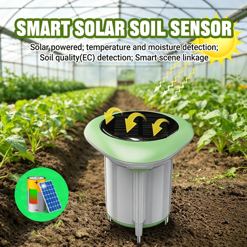 Slimme WiFi Solar Bodemtester  - Smart Garden Moisture Sensor recensie en prijs