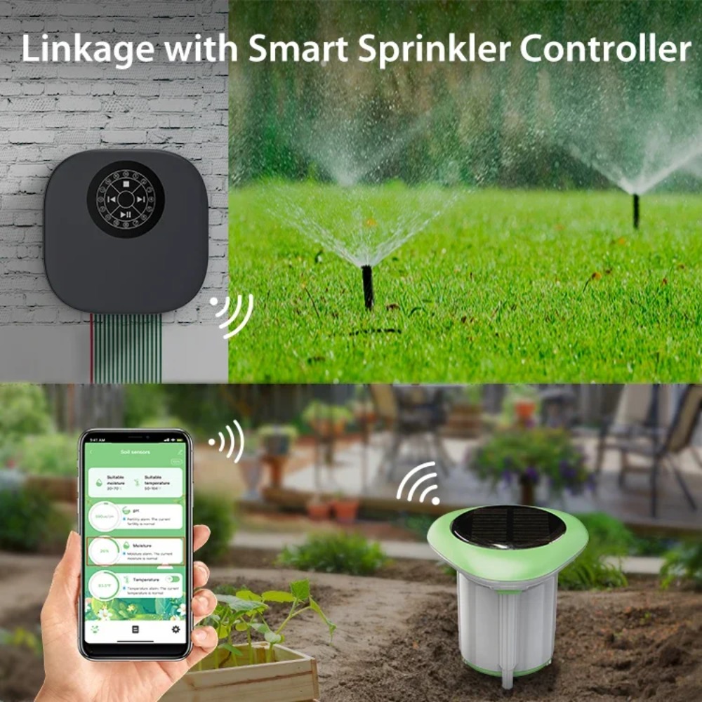 Slimme WiFi Solar Bodemtester  - Smart Garden Moisture Sensor recensie en prijs