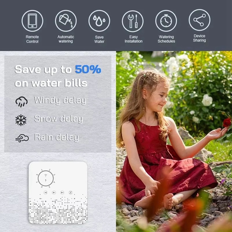Tuya WiFi Smart Sprinkler Cont - Smart Garden Is recensie en prijs