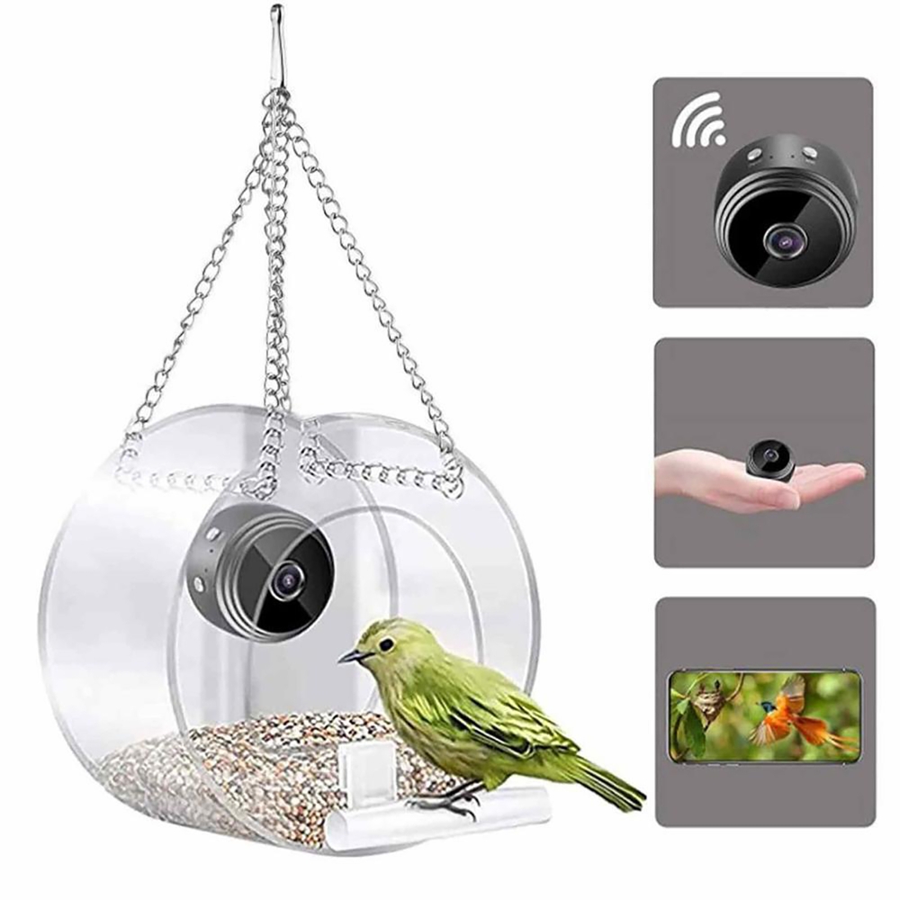 Vogelvoederbak met high-defini - Smart Bird Feeder Camera recensie en prijs
