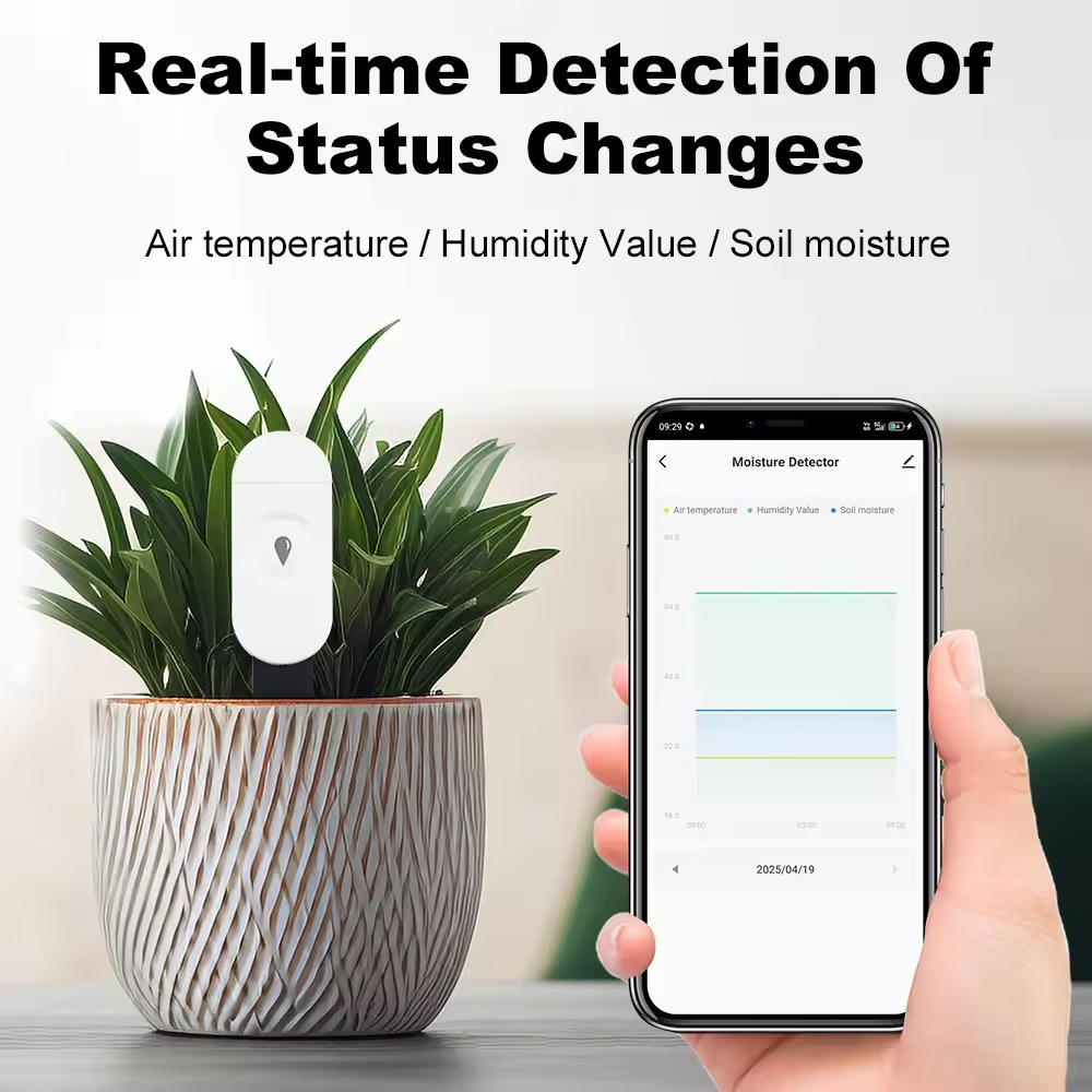 Tuya Zigbee Temperatuur Vochti - Smart Garden Moisture Sensor recensie en prijs