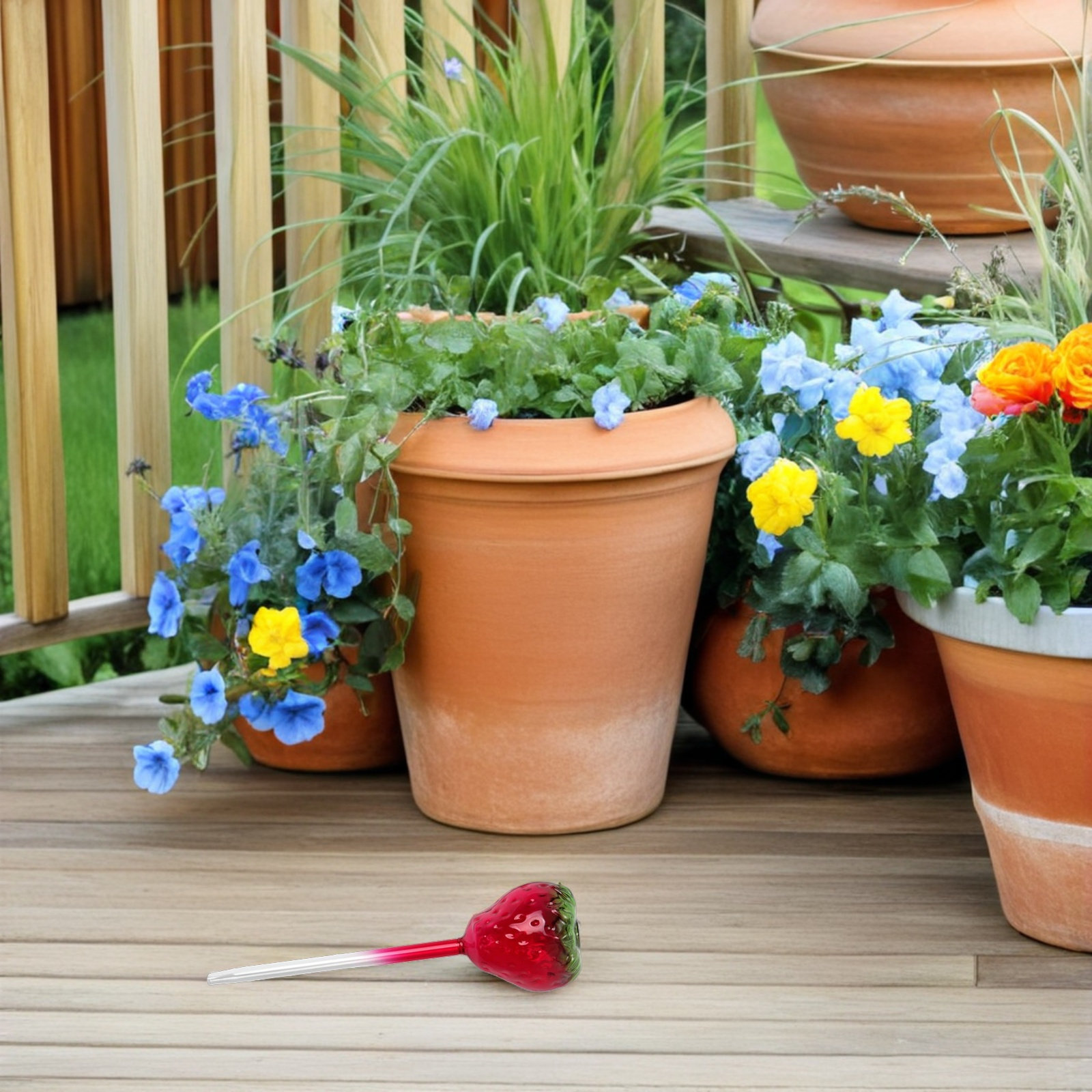 2 stuks glazen aardbeienplante - Plant Watering Globe recensie en prijs