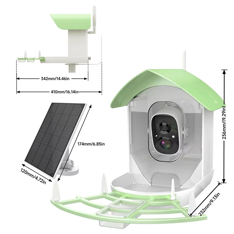 AI Vogelherkenningscamera Wate - Smart Bird Feeder Camera recensie en prijs